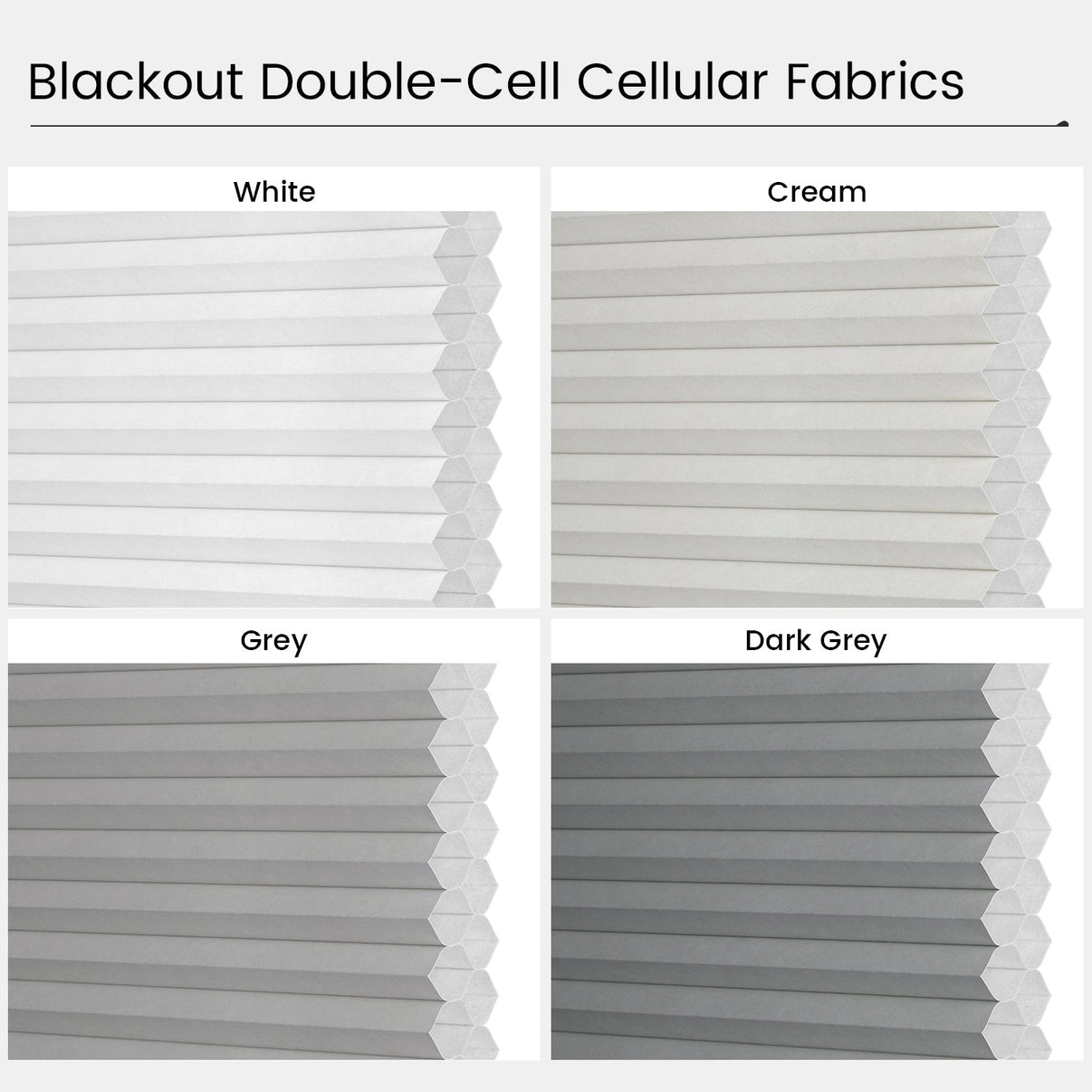 double cellular blinds fabrics