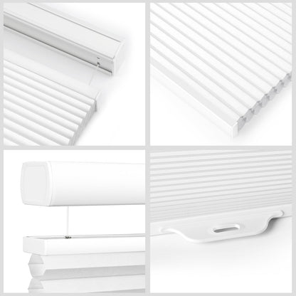 Kincmo Cordless Top Down Bottom Up Cellular Shades, 100% Blackout