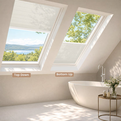 Kincmo Motorized Skylight Cellular Shades
