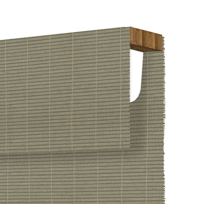 Kincmo Cordless Woven Wood Shades 50%/70%/100% Blackout - Organic Texture
