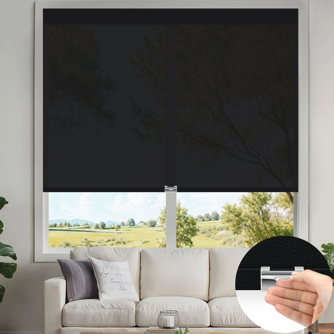 Kincmo Cordless UV Protection Solar Shades 0%/1%/3%/5% Openness