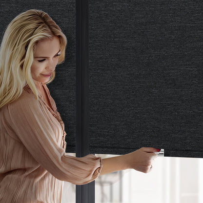 Kincmo Cordless 100% Blackout Roller Shades - Starscape