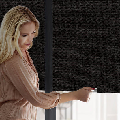 Kincmo Cordless 100% Blackout Roller Shades - Eclipse