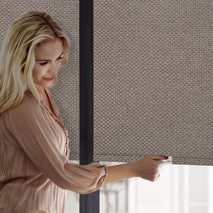 Kincmo Cordless 100% Blackout Roller Shades - Groove