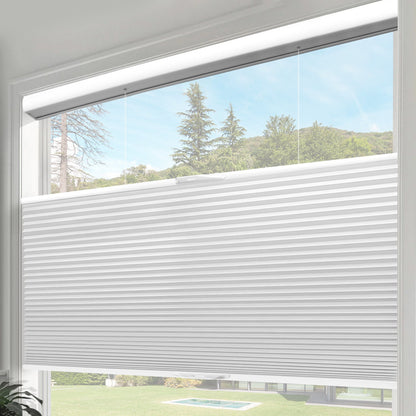 Kincmo Cordless Top Down Bottom Up Cellular Shades, 100% Blackout