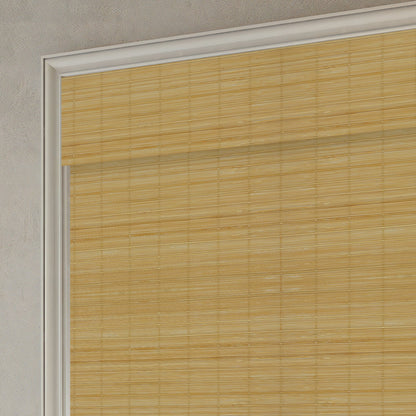 Kincmo Cordless 100% Bamboo Shades 50%/70%/100% Blackout - Pure Bamboo