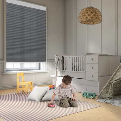 Kincmo Light Filtering Motorized Cellular Shades | Double-Cell