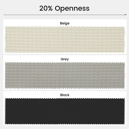 Kincmo Motorized Zipper Track Windproof & Smart Outdoor Screens