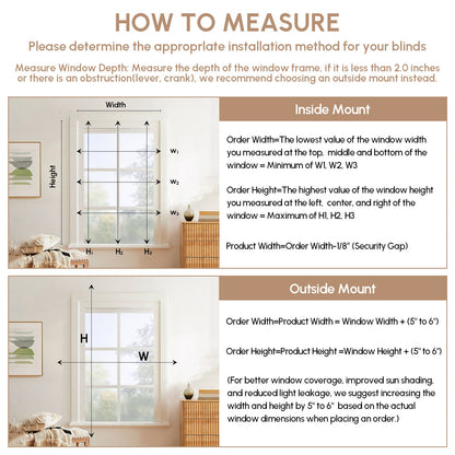 Kincmo Cordless 100% Blackout Roller Shades - Linen