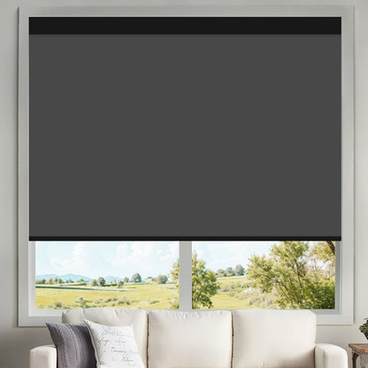 Kincmo Motorized UV Protection Solar Shades 0%/1%/3%/5% Openness