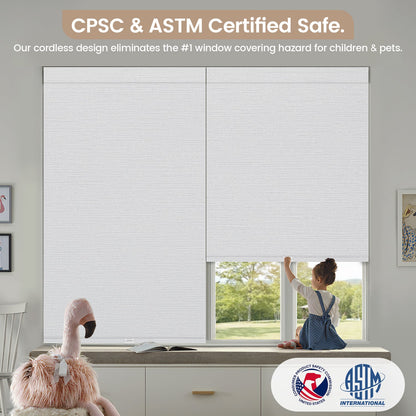 Kincmo Cordless 100% Blackout Roller Shades - Elegant