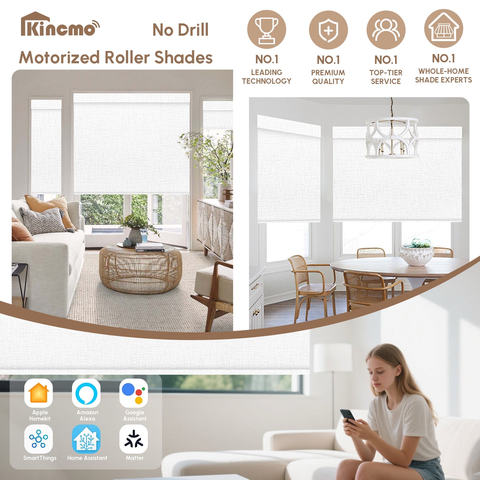 no drill blackout blinds use