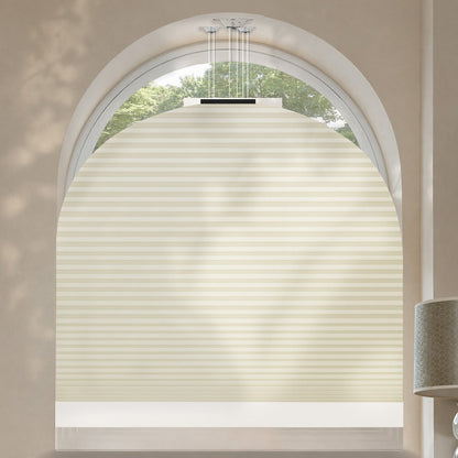Kincmo Motorized Elongated Arched Cellular Shades