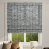 Kincmo Motorized Light Filtering Roman Shades 50% Blackout - Woven