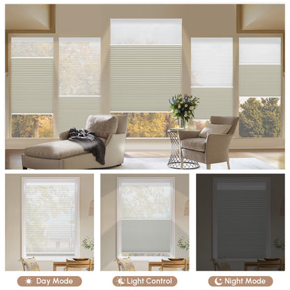 Kincmo Motorized Day & Night Cellular Shades