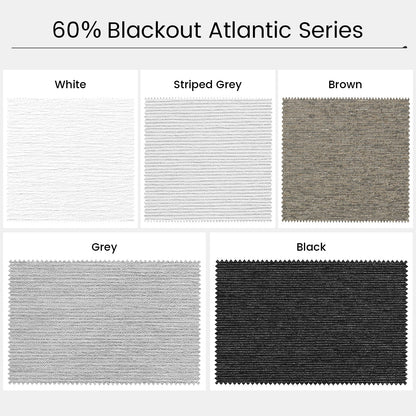 Kincmo 100% Blackout & Light Filtering Roller Fabric Swatches