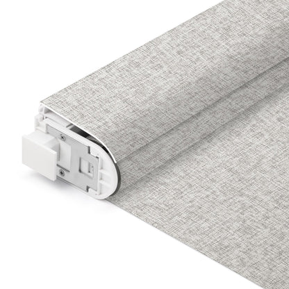 Kincmo No Drill Roller Shades, Motorized 100% Blackout - Mist