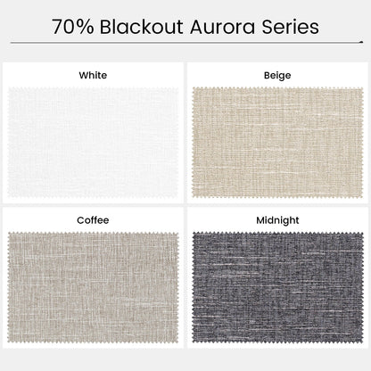 Kincmo Light Filtering Roller Fabric Swatches