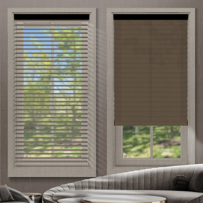 Kincmo Motorized Light Filtering Sheer Shades 75% Blackout - Soft