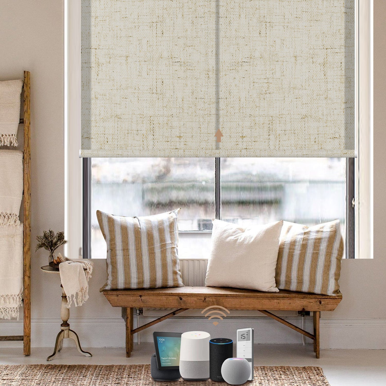 smart linen blackout shades