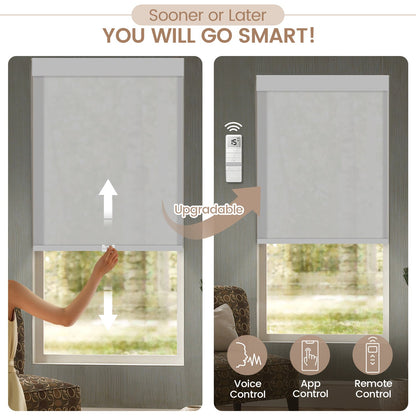Kincmo Cordless UV Protection Solar Shades 0%/1%/3%/5% Openness