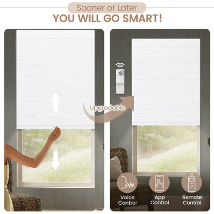 Kincmo Cordless 100% Blackout Roller Shades - Elegant