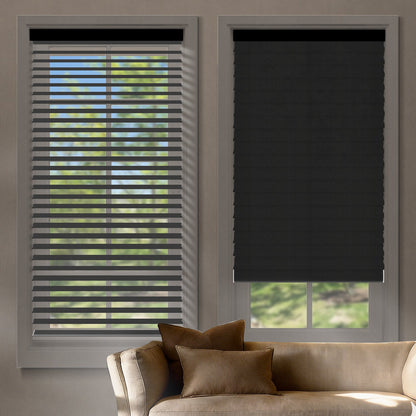 Kincmo Motorized Room Darkening Sheer Shades 90% Blackout - Muse