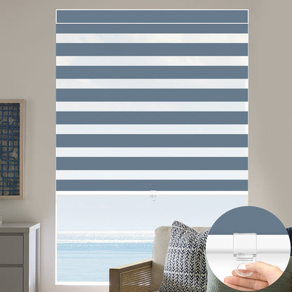 Kincmo Cordless Zebra Shades 95% Blackout - Gabriel
