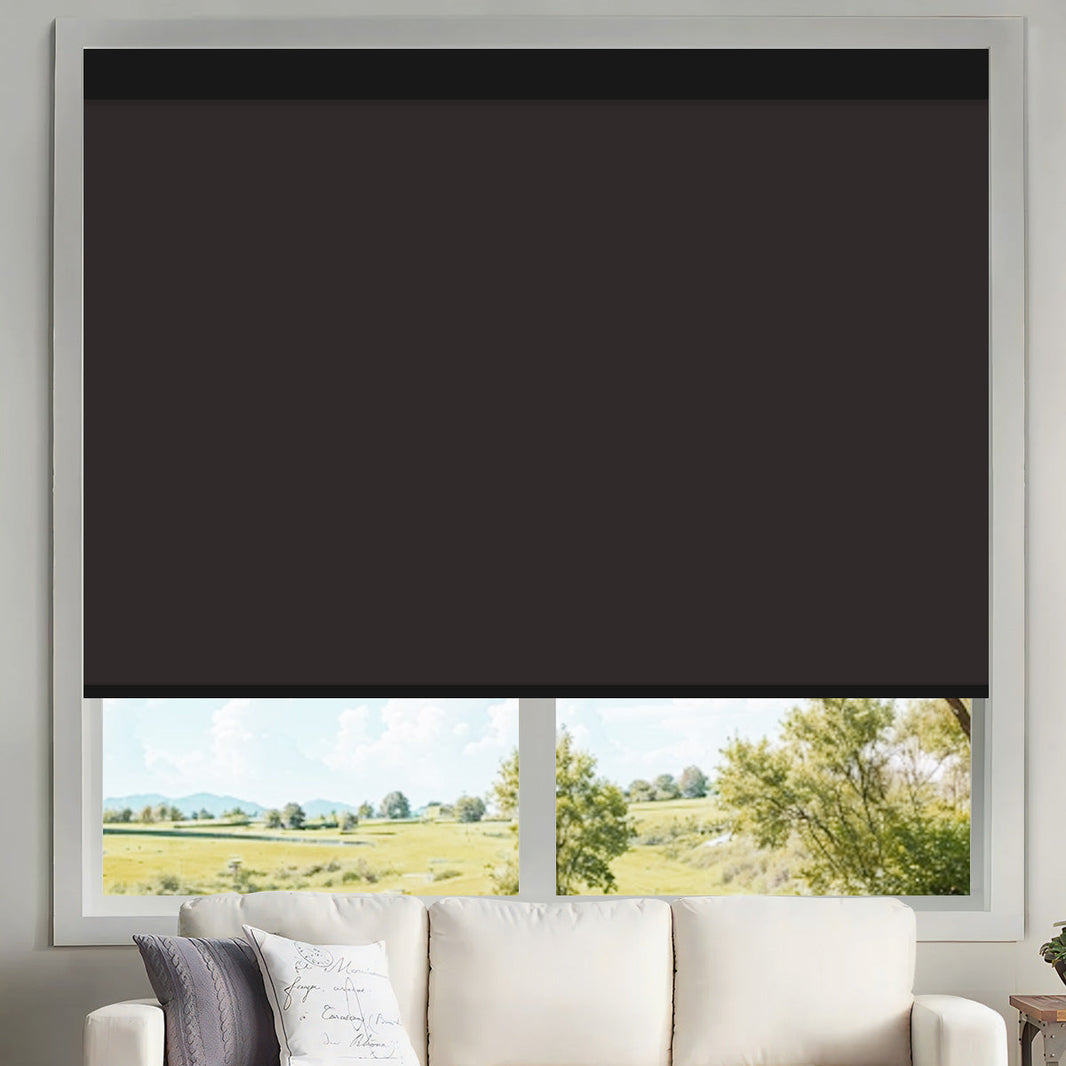 Kincmo Motorized UV Protection Solar Shades 0%/1%/3%/5% Openness