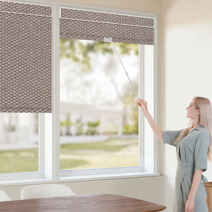 Kincmo Cordless 100% Blackout Roller Shades - Groove