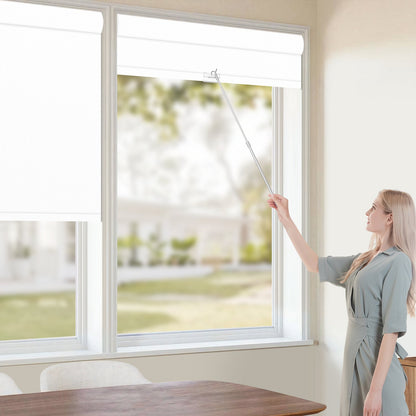 Kincmo Cordless 100% Blackout Roller Shades - WaterProof Vinyl