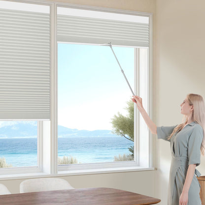 Kincmo Cordless Cellular Shades 100% Blackout, Noise Reduction | Double Cell