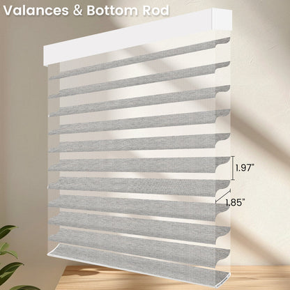 Kincmo Motorized  Sheer Shades 100% Blackout - Muse