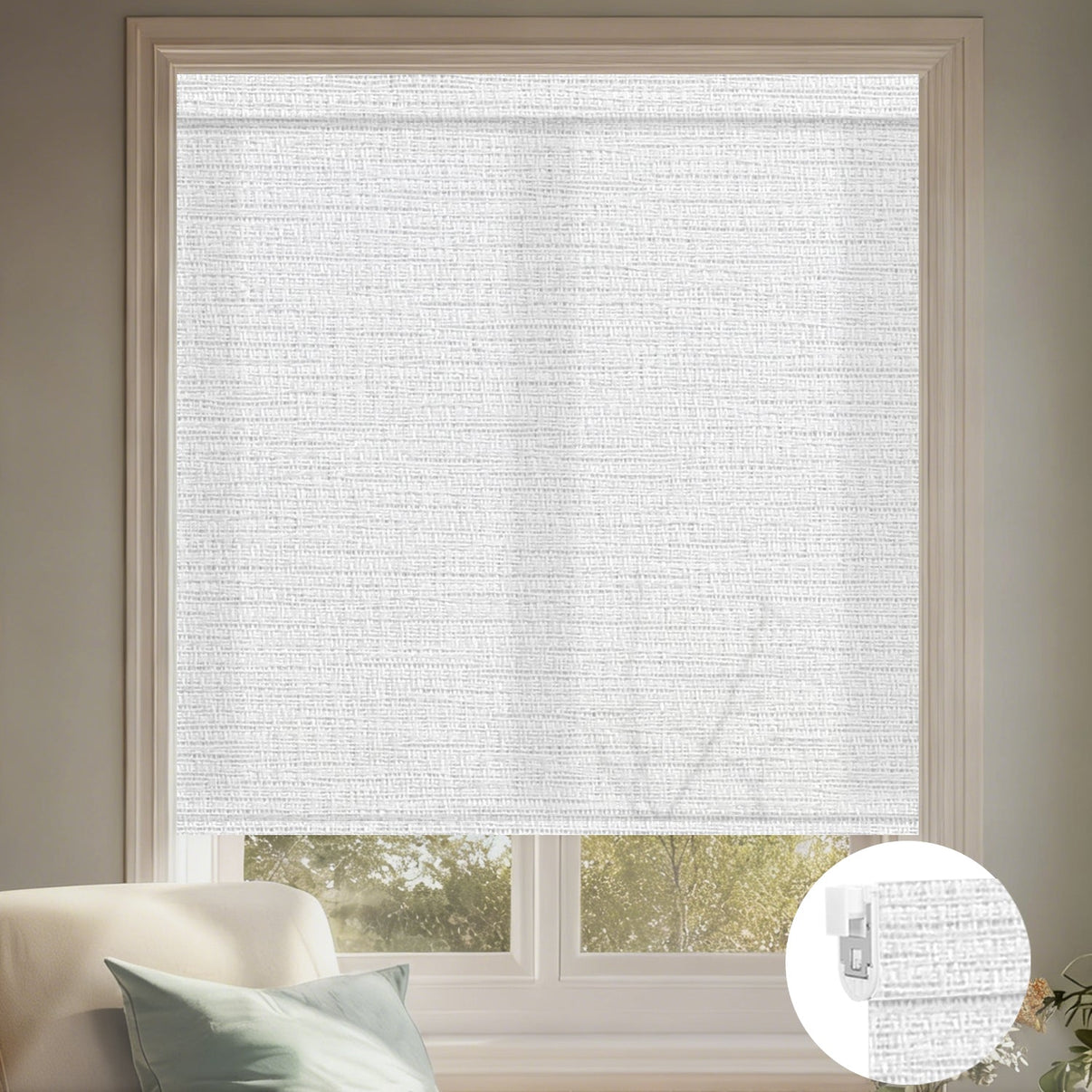 75% blackout no drill blinds