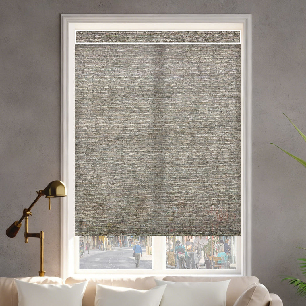 Kincmo Motorized Light Filtering Roller Shades 60% Blackout - Atlantic