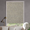 Kincmo No Drill Roller Shades, Motorized 100% Blackout - Atlantic