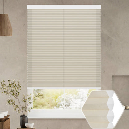 Kincmo Light Filtering Motorized Cellular Shades