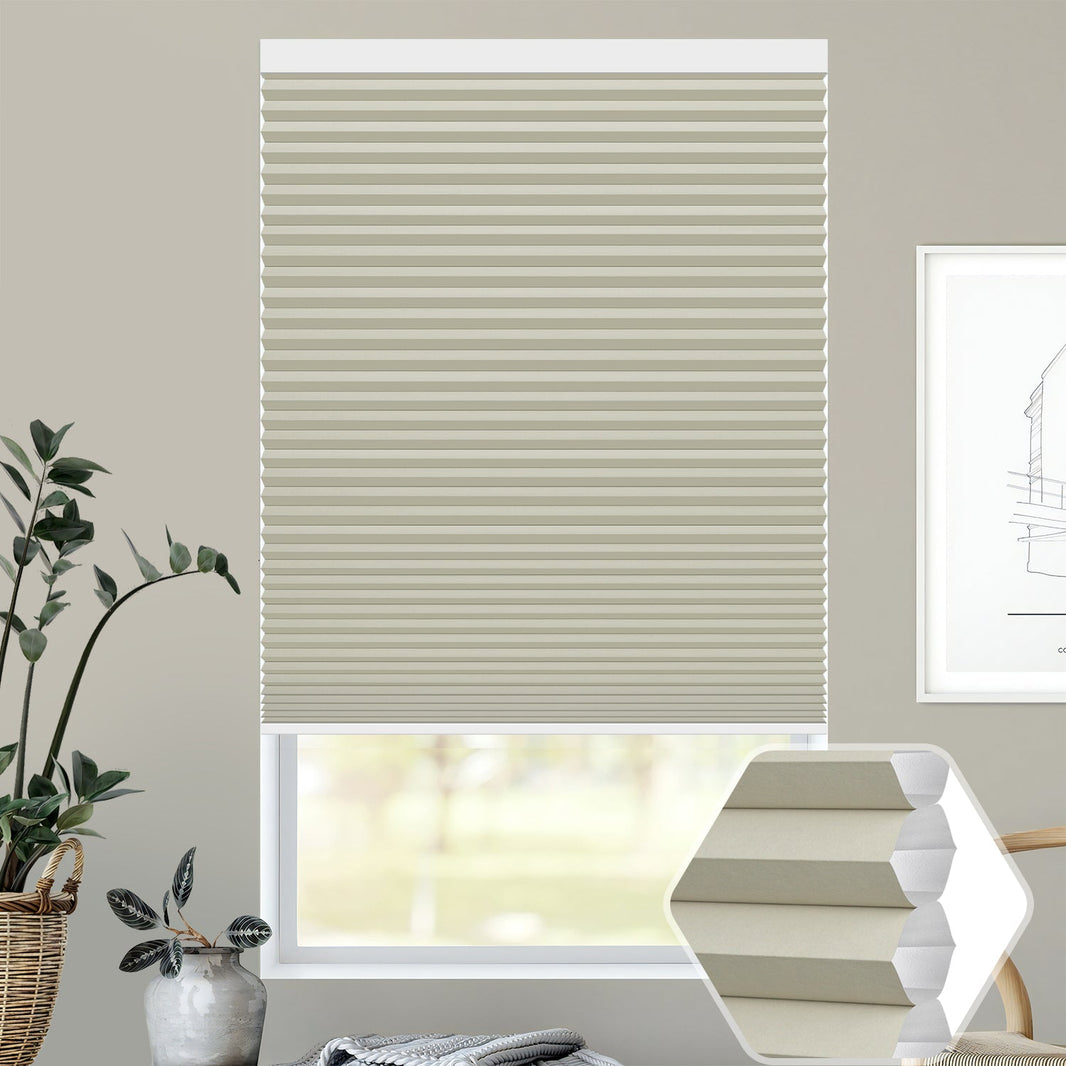Kincmo 100% Blackout Motorized Cellular Shades