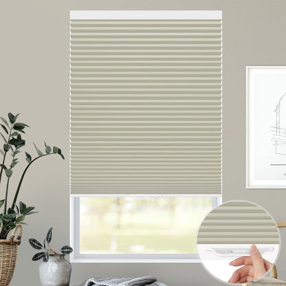Kincmo Cordless Cellular Shades 100% Blackout Energy Saving, Safe for Kids