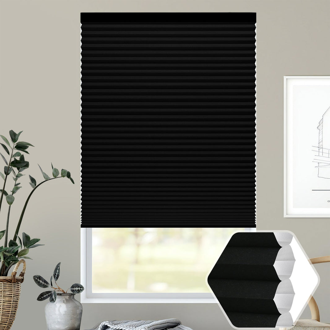 Kincmo 100% Blackout Motorized Cellular Shades