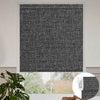 Kincmo No Drill Roller Shades, Motorized 100% Blackout - Classic