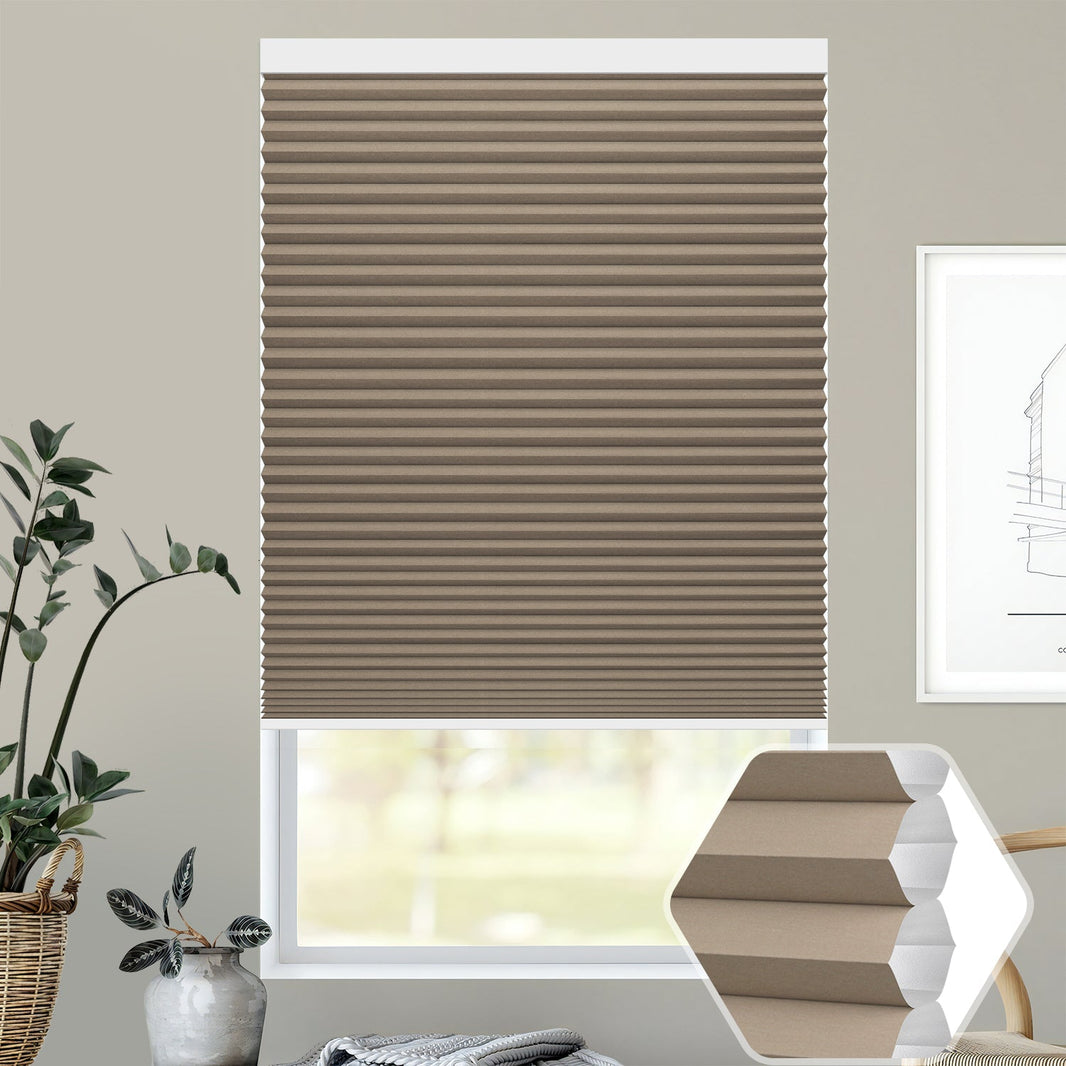 Kincmo 100% Blackout Motorized Cellular Shades