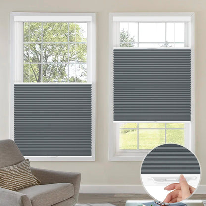Kincmo Cordless Top Down Bottom Up Cellular Shades, 100% Blackout