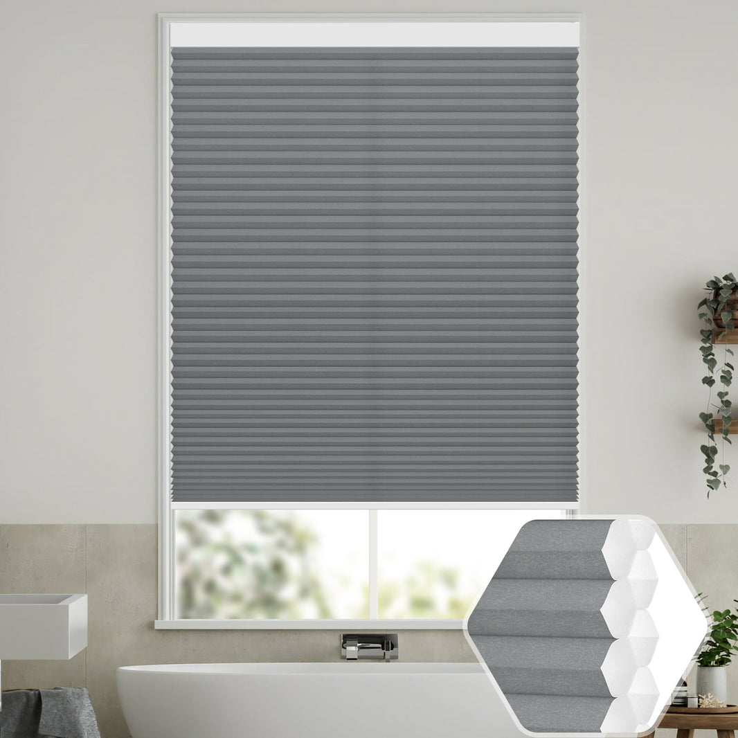 Kincmo Light Filtering Motorized Cellular Shades | Double-Cell