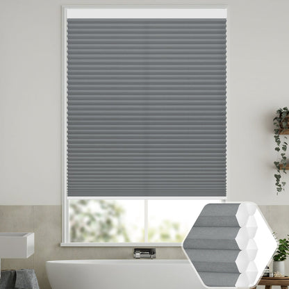 Kincmo Light Filtering Motorized Cellular Shades | Double-Cell
