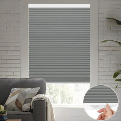 Kincmo Cordless Cellular Shades 100% Blackout, Noise Reduction | Double Cell
