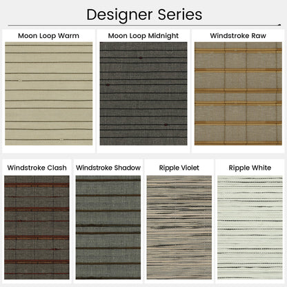 Kincmo Woven Wood Shade Fabric Swatches