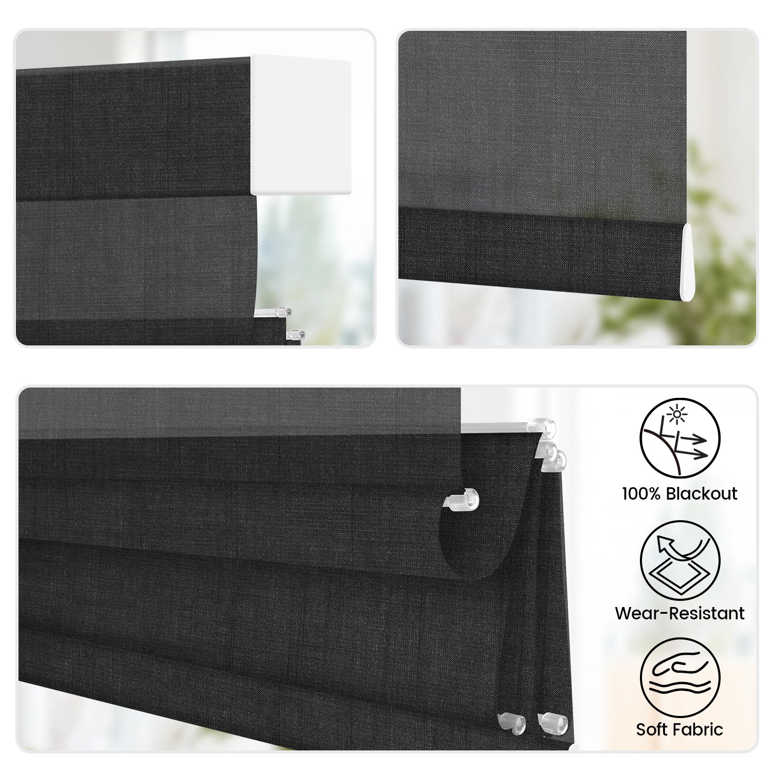 eclipse roman shades details