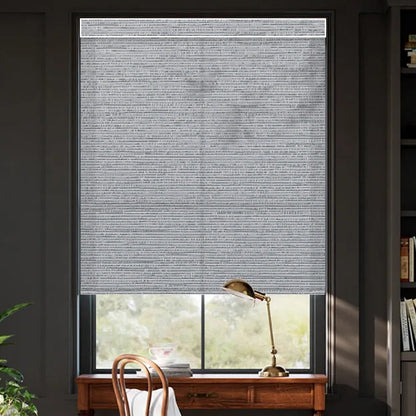 Kincmo Motorized Light Filtering Roller Shades 75% Blackout - Elegant