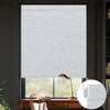 Kincmo No Drill Roller Shades, Motorized 100% Blackout - Elegant